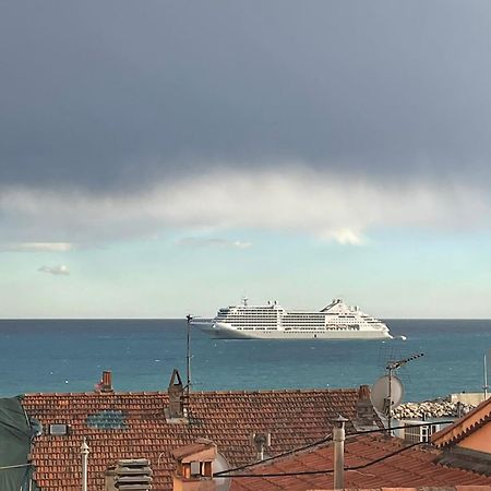 Bel Appartement Lumineux Joyeux Spacieux, Vue Mer Menton Buitenkant foto