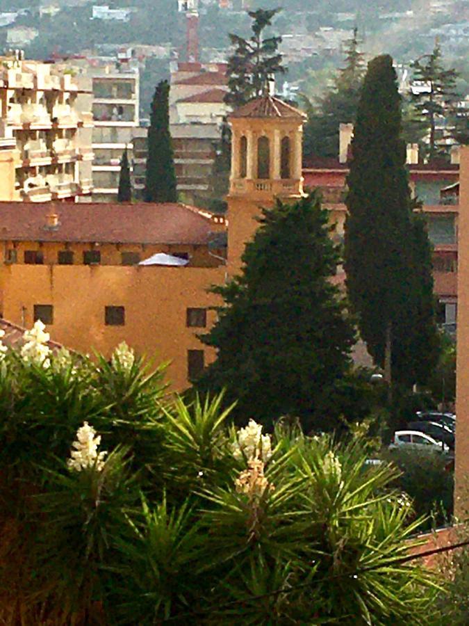 Bel Appartement Lumineux Joyeux Spacieux, Vue Mer Menton Buitenkant foto