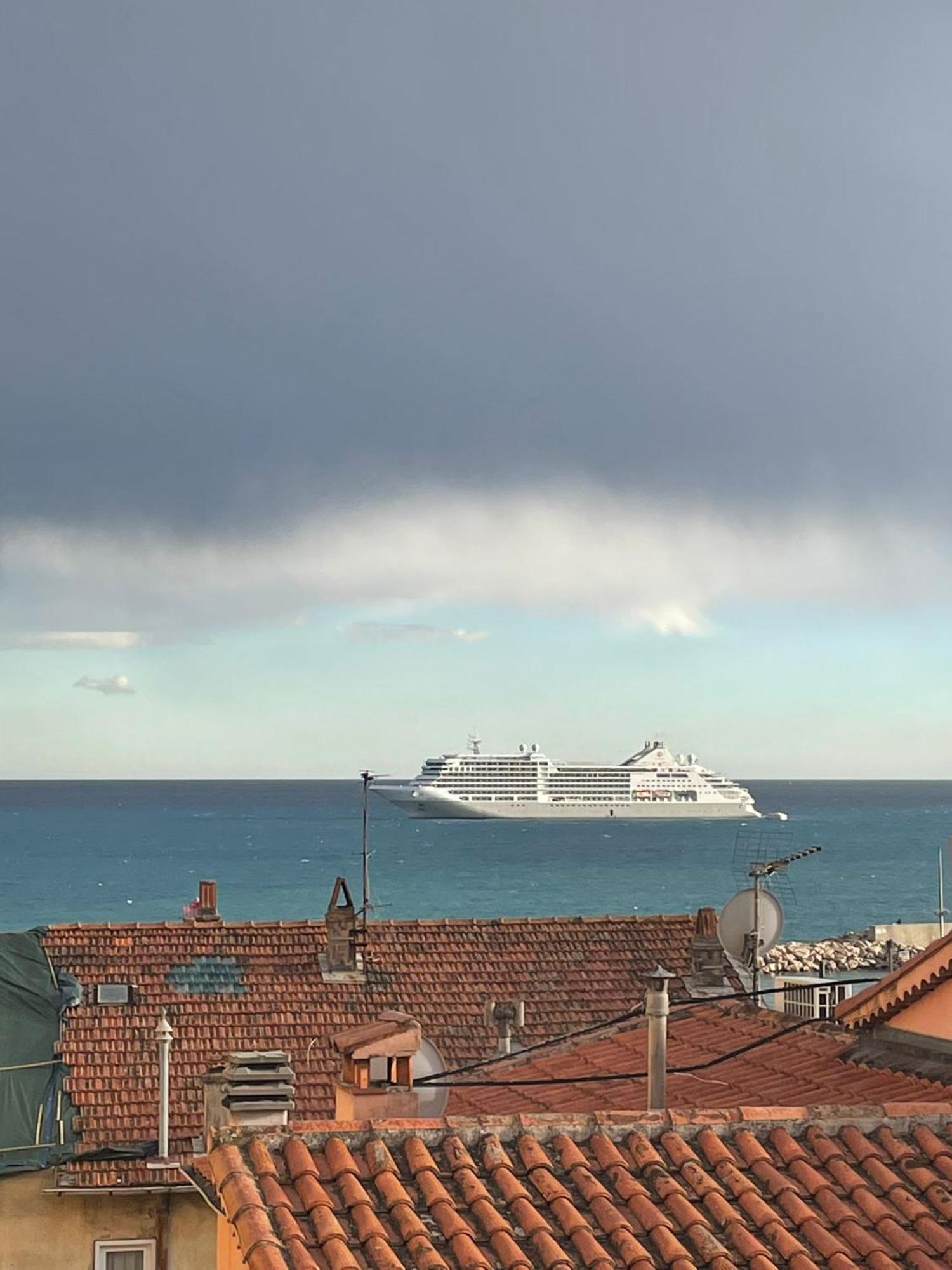 Bel Appartement Lumineux Joyeux Spacieux, Vue Mer Menton Buitenkant foto